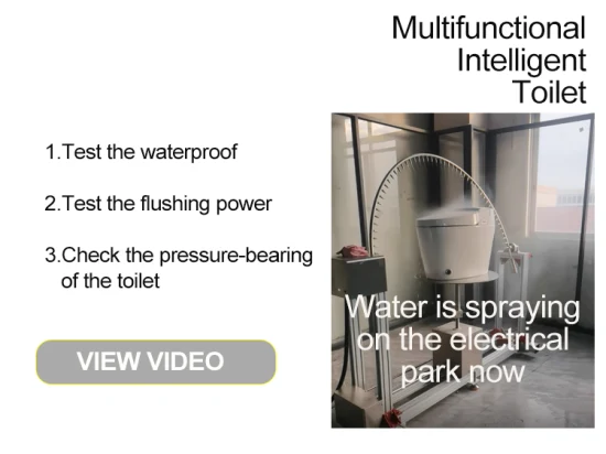 Ovs 럭셔리 저렴한 세라믹 욕실 Wc 1 조각 지능형 변기 발 자동 센서 비데가있는 전자 플러시 스마트 화장실