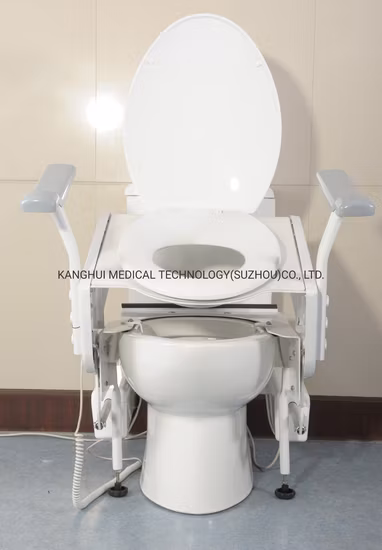 핸드 컨트롤 모터 드라이브 높이 노인 관리 변기 도구